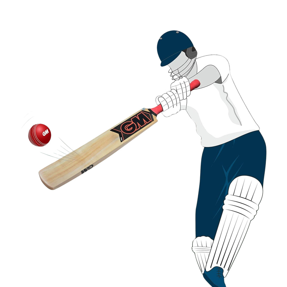 GM Mana Maestro Kashmir Willow Cricket Bat | Lightweight, Durable & Balanced Design | Ideal for All-Round Play - Best Price online Prokicksports.com