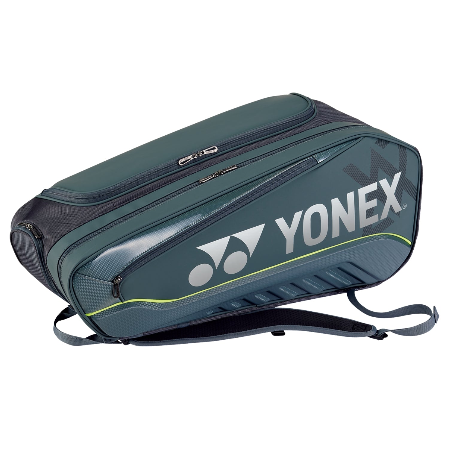 Yonex BA02526VEX Expert VA Badminton Racquet Bag - Steel Gray | Premium, Spacious & Durable Kit Bag | Ideal for Training & Tournament Players - Best Price online Prokicksports.com