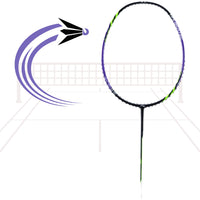 Li-Ning Halbertec 1000 Unstrung Badminton Racquet AYPV021-4, 4U5 – Lightweight Graphite Racket – For Professional Players - Best Price online Prokicksports.com