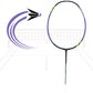 Li-Ning Halbertec 1000 Unstrung Badminton Racquet AYPV021-5, 5U6 – Lightweight Graphite Racket– For Professional Players - Best Price online Prokicksports.com