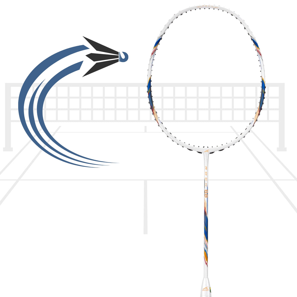 Hundred Rock 88 (2S101-2) G6 Strung Badminton Racquet – Lightweight 82g Graphite Frame, High-Performance Racquet for Intermediate & Advanced Players - Best Price online Prokicksports.com