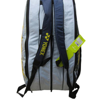 Yonex ACE1-Q014-2326-T02-S Badminton Racquet Bag - Navy/Golden Kiwi | Premium, Spacious & Durable Kit Bag | Ideal for Club & Tournament Players - Best Price online Prokicksports.com