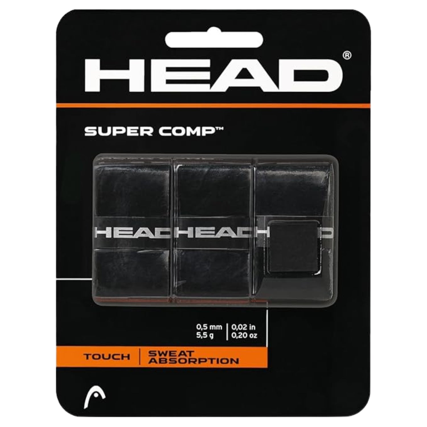 Head Super Comp Tennis Grip - Pack of 3 - Best Price online Prokicksports.com