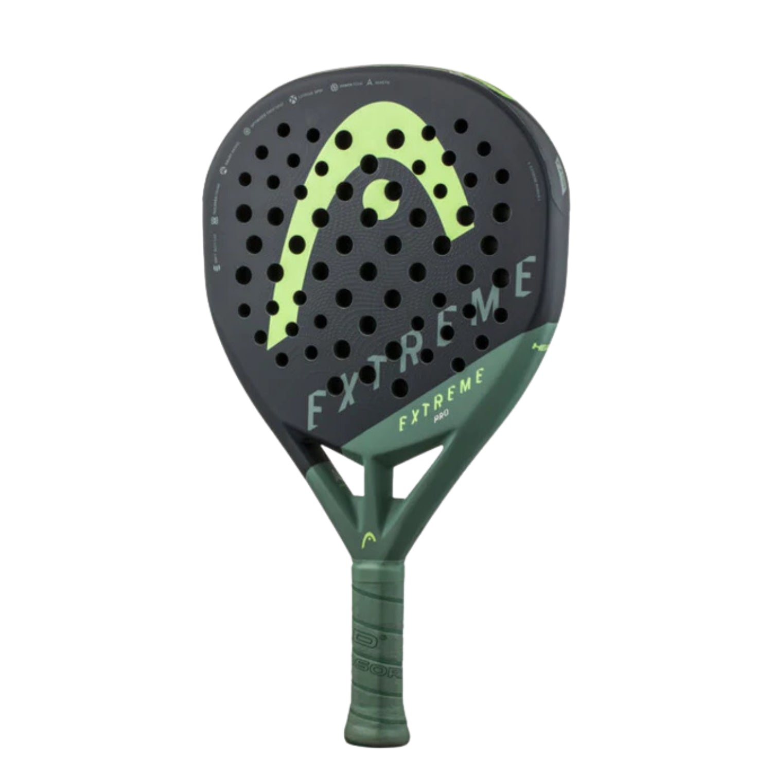 Head Extreme Pro 2023 Padel Racquet – 370g | Heavyweight Power & Stability Racquet | Designed for Aggressive Smashes & Precision | Ideal for Professional Padel Players - Best Price online Prokicksports.com