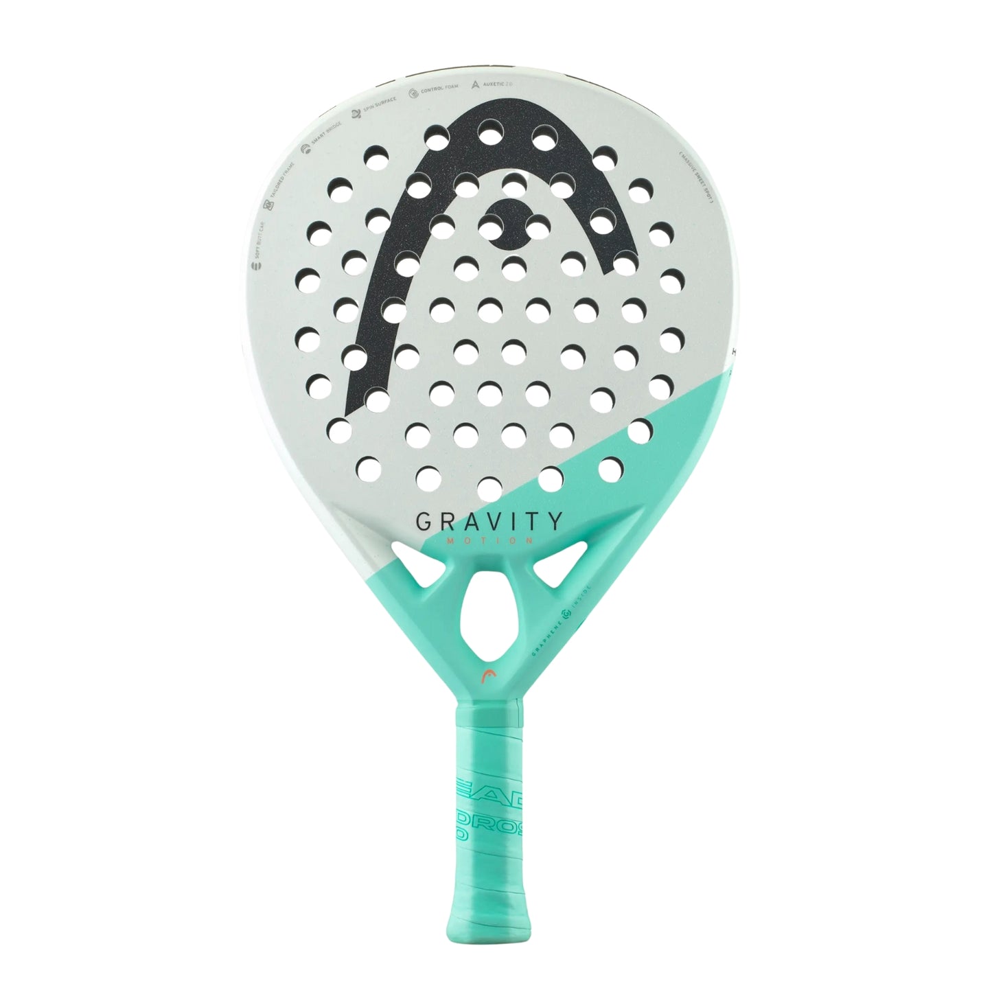 Head Gravity Motion 2024 Padel Racquet – 355g | Lightweight Control & Maneuverability Racquet | Designed for Precision, Spin & Comfort | Ideal for Advanced Padel Players - Best Price online Prokicksports.com