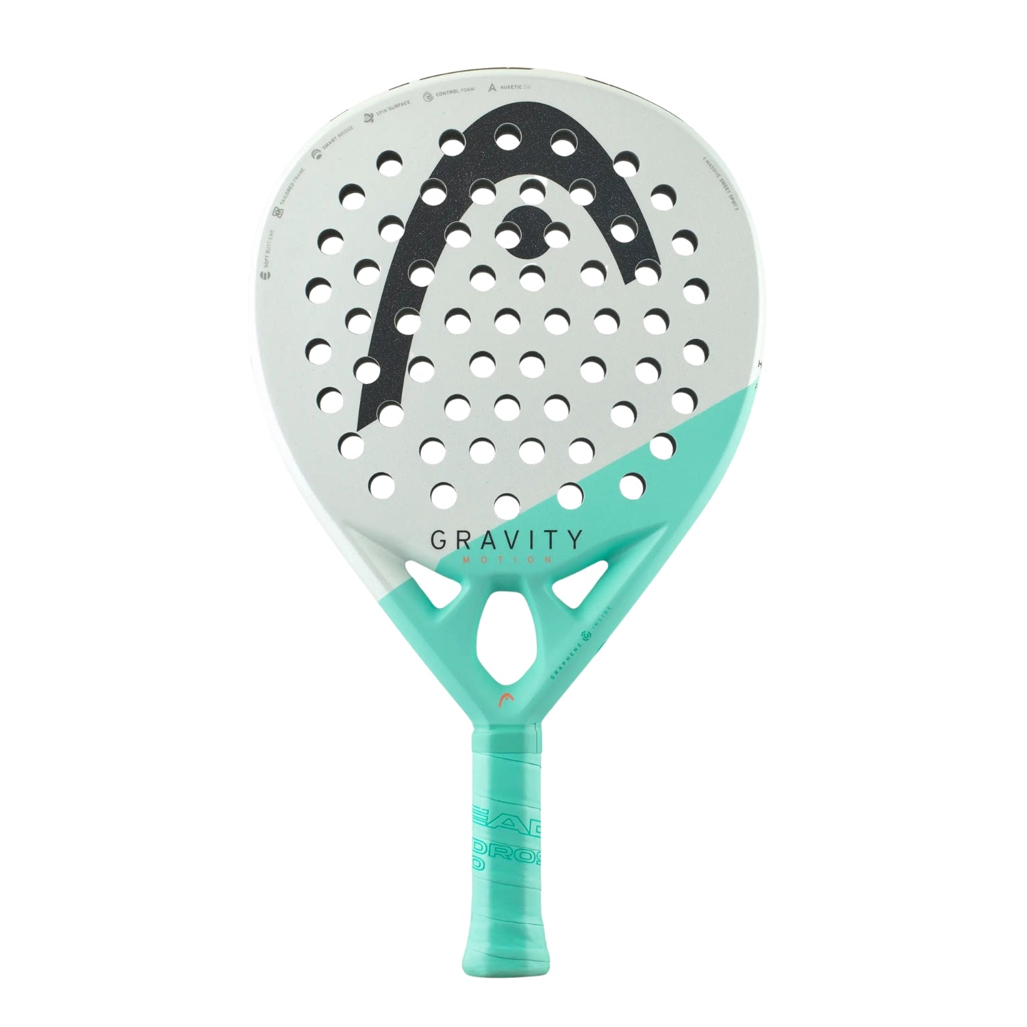 Head Gravity Motion 2024 Padel Racquet – 355g | Lightweight Control & Maneuverability Racquet | Designed for Precision, Spin & Comfort | Ideal for Advanced Padel Players - Best Price online Prokicksports.com