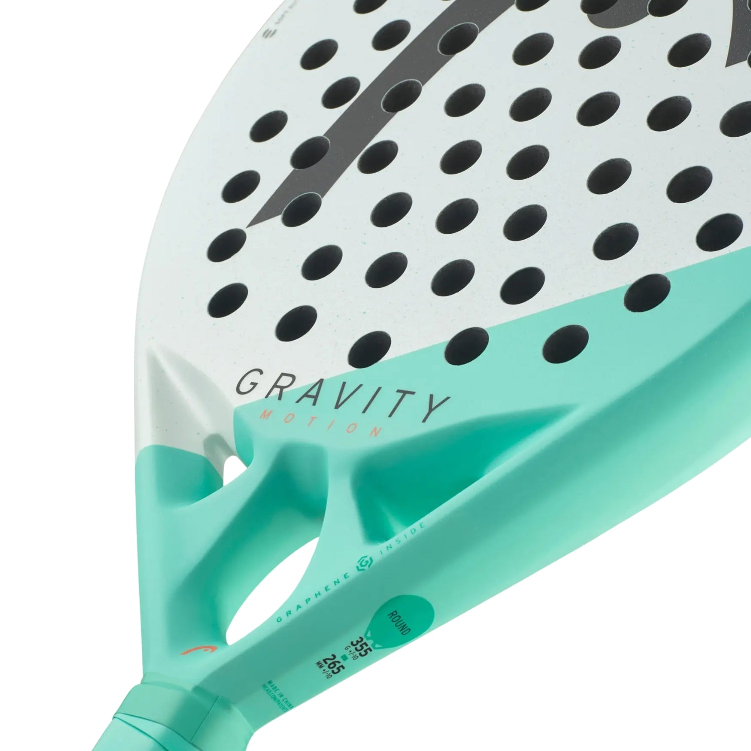 Head Gravity Motion 2024 Padel Racquet – 355g | Lightweight Control & Maneuverability Racquet | Designed for Precision, Spin & Comfort | Ideal for Advanced Padel Players - Best Price online Prokicksports.com