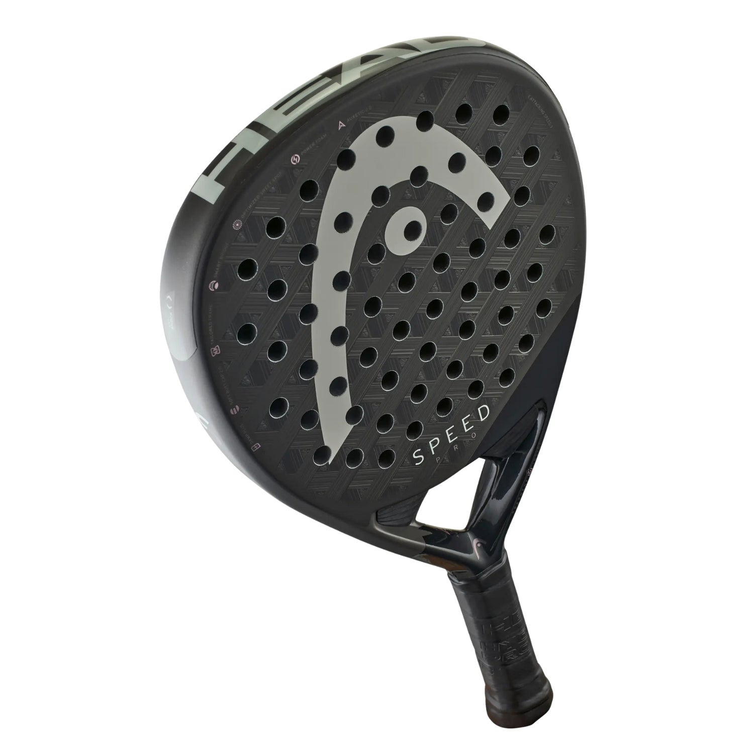 Head Speed Pro 2025 Padel Racquet – 370g | Heavyweight Power & Precision Racquet | Built for Aggressive Smashes, Stability & Control | Ideal for Professional Padel Players - Best Price online Prokicksports.com