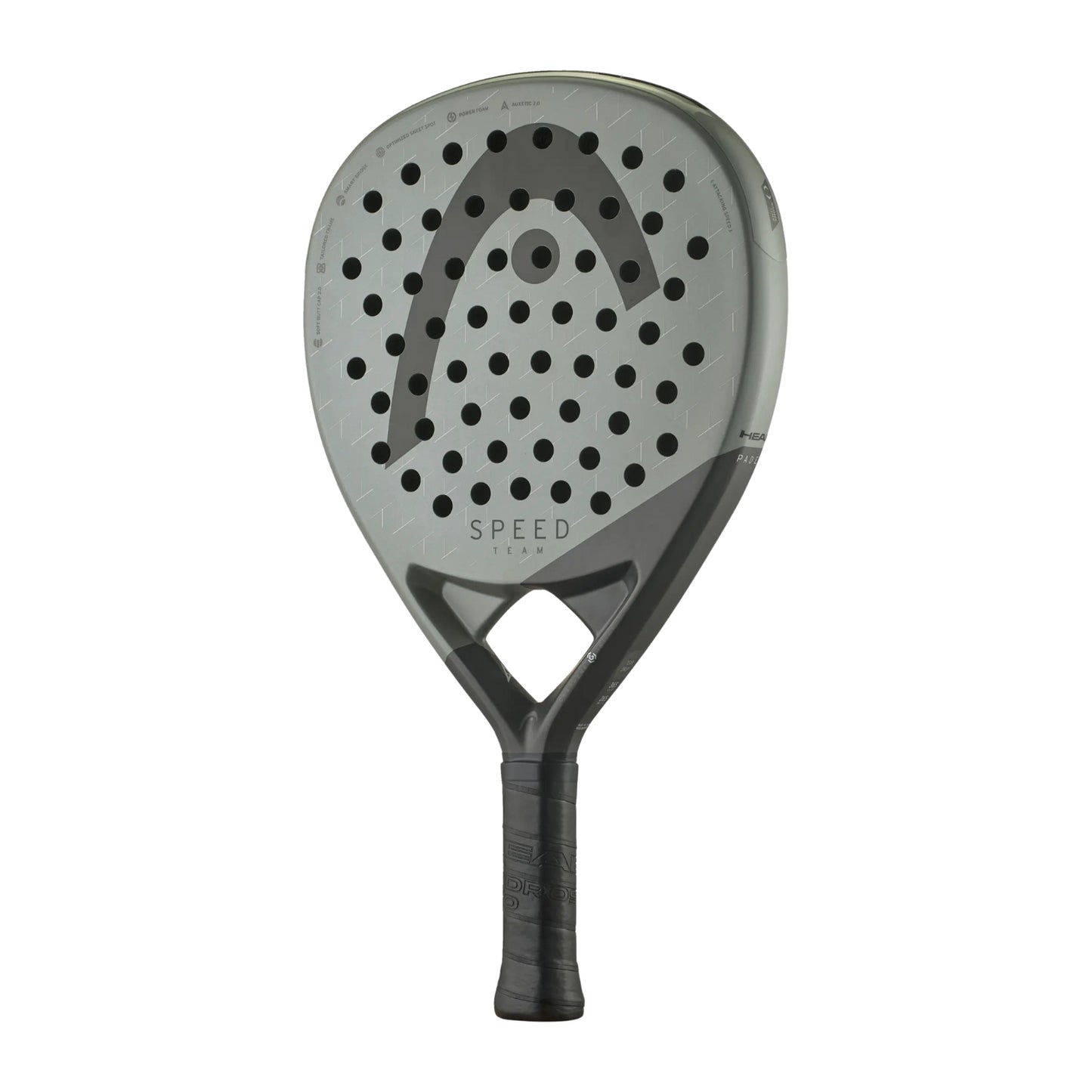 Head Speed Team 2025 Padel Racquet – 365g | Powerful & Easy-to-Play Racquet | Balanced Speed, Control & Comfort | Ideal for Intermediate & Advanced Players - Best Price online Prokicksports.com