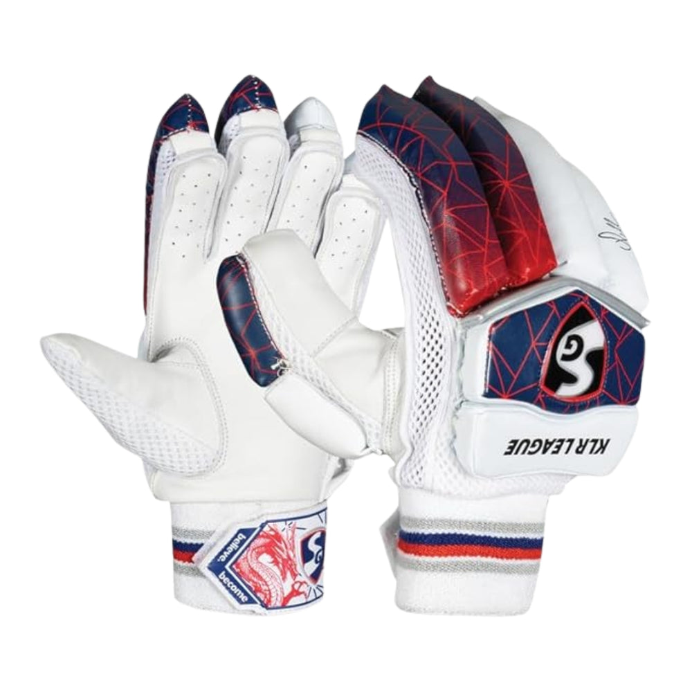 SG KLR League Batting Gloves – Right Hand| Premium Lightweight Cricket Gloves with Superior Grip, Comfort & Protection