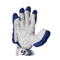 SG Test Right Hand Batting Gloves – Premium Leather Cricket Gloves in Blue with Superior Grip, Comfort & Protection - Best Price online Prokicksports.com