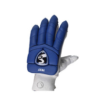 SG Test Right Hand Batting Gloves – Premium Leather Cricket Gloves in Blue with Superior Grip, Comfort & Protection - Best Price online Prokicksports.com