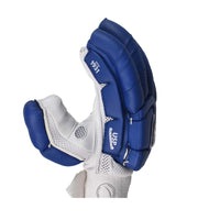 SG Test Right Hand Batting Gloves – Premium Leather Cricket Gloves in Blue with Superior Grip, Comfort & Protection - Best Price online Prokicksports.com
