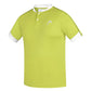 HEAD HCD-409 Polo Men’s Henley Neck T-Shirt – Neon Green/White | 100% Polyester, Lightweight, Breathable & Stylish Sportswear for Men - Best Price online Prokicksports.com