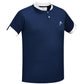 HEAD HCD-410 Polo Men’s Henley Neck T-Shirt – Navy/White | 100% Polyester, Lightweight, Breathable & Stylish Sportswear for Men - Best Price online Prokicksports.com