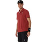 ASICS COURT POLO (M) – Burnt Red | Lightweight, Breathable & Quick-Dry Men’s Sports Polo for Training and Matches - Best Price online Prokicksports.com