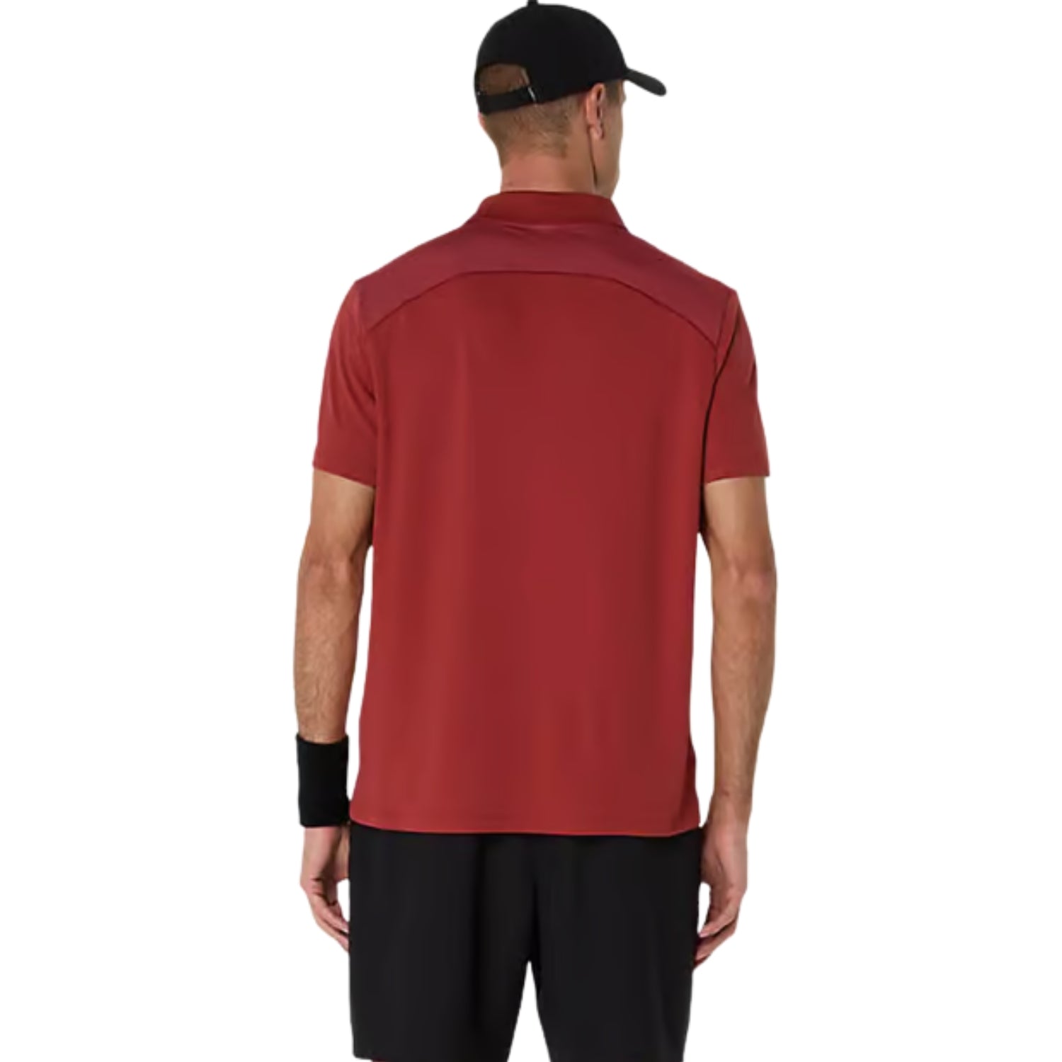 ASICS COURT POLO (M) – Burnt Red | Lightweight, Breathable & Quick-Dry Men’s Sports Polo for Training and Matches - Best Price online Prokicksports.com