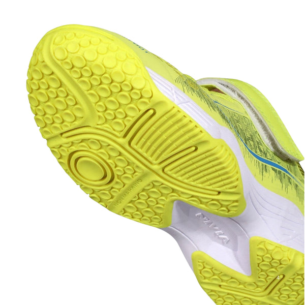NIVIA Hy Court 3.0 Kid's Badminton Shoes – Mesh & TPU Upper, Duofoam Cushion, Non-Marking Rubber Sole | Lightweight Comfort | For Indoor Badminton & Fast-Paced Court Sports