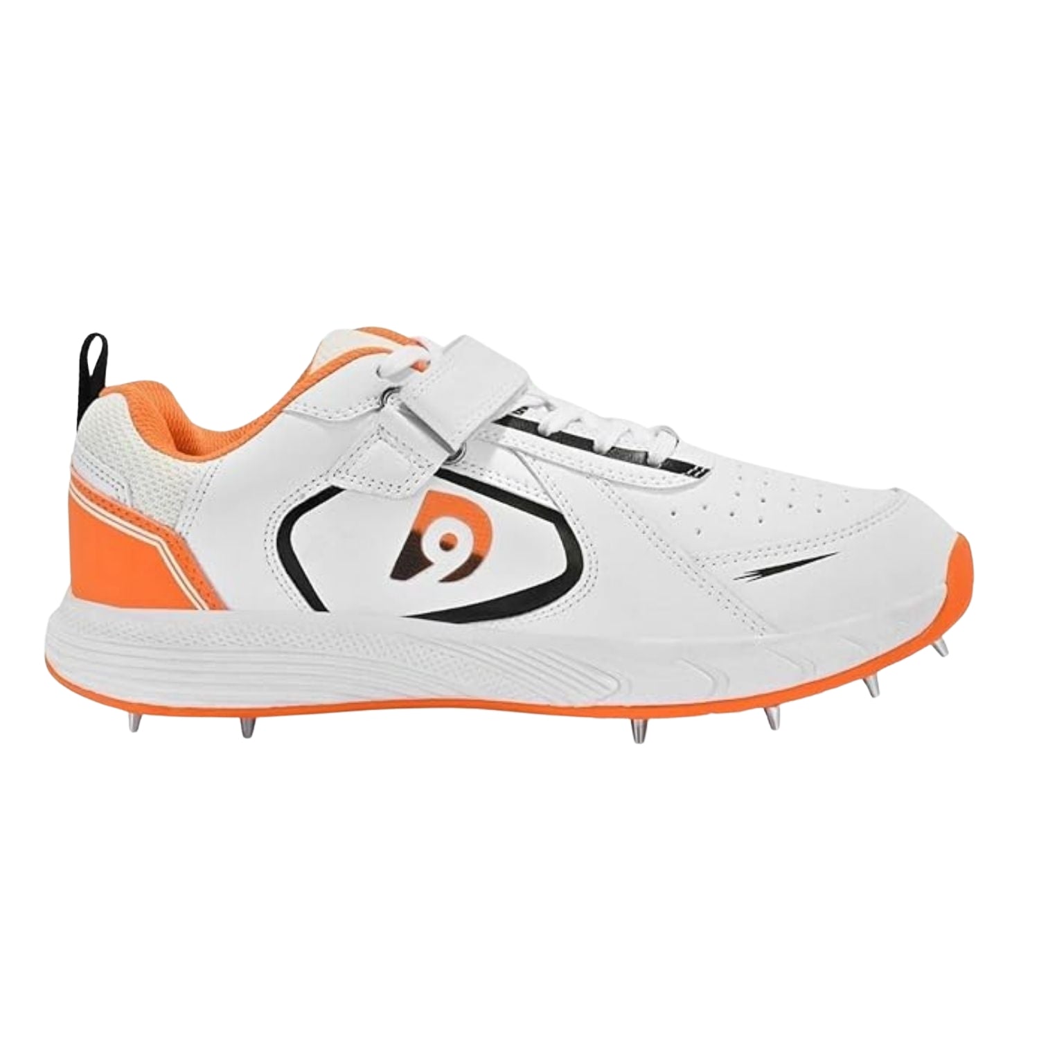 DNINE Bolt Bowling Spikes Cricket Shoes for Men – Micro PU Upper, EVA Midsole, TPU Outsole | Lightweight, High-Grip, Water-Resistant Fast Bowler Cricket Footwear - Best Price online Prokicksports.com