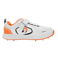 DNINE Bolt Bowling Spikes Cricket Shoes for Men – Micro PU Upper, EVA Midsole, TPU Outsole | Lightweight, High-Grip, Water-Resistant Fast Bowler Cricket Footwear - Best Price online Prokicksports.com