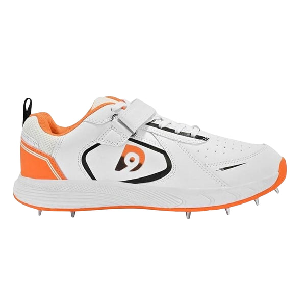 DNINE Bolt Bowling Spikes Cricket Shoes for Men – Micro PU Upper, EVA Midsole, TPU Outsole | Lightweight, High-Grip, Water-Resistant Fast Bowler Cricket Footwear