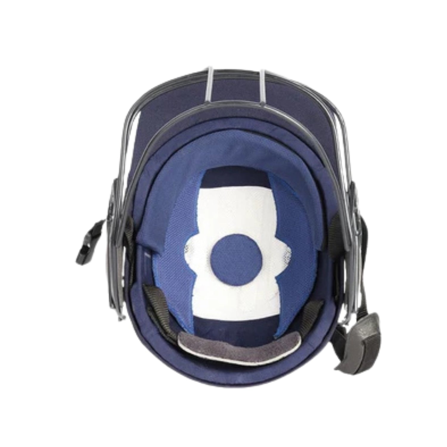 Shrey Premium 2.0 Mild Steel Visor Cricket Helmet – Men’s Large (Navy Blue) | Durable Mild Steel Grill, High-Impact ABS Shell, Adjustable Fit - Best Price online Prokicksports.com