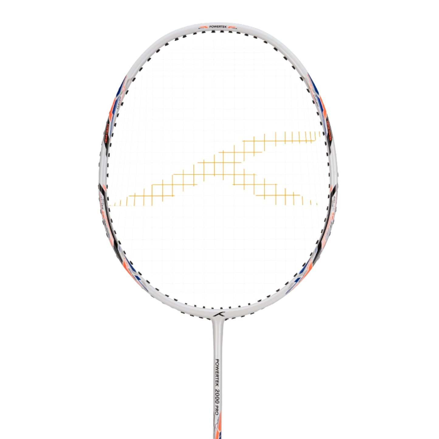 Hundred Powertek 2000 Pro Strung Badminton Racquet | Lightweight Graphite Frame, High Tension, Even Balance for Intermediate Players - Best Price online Prokicksports.com