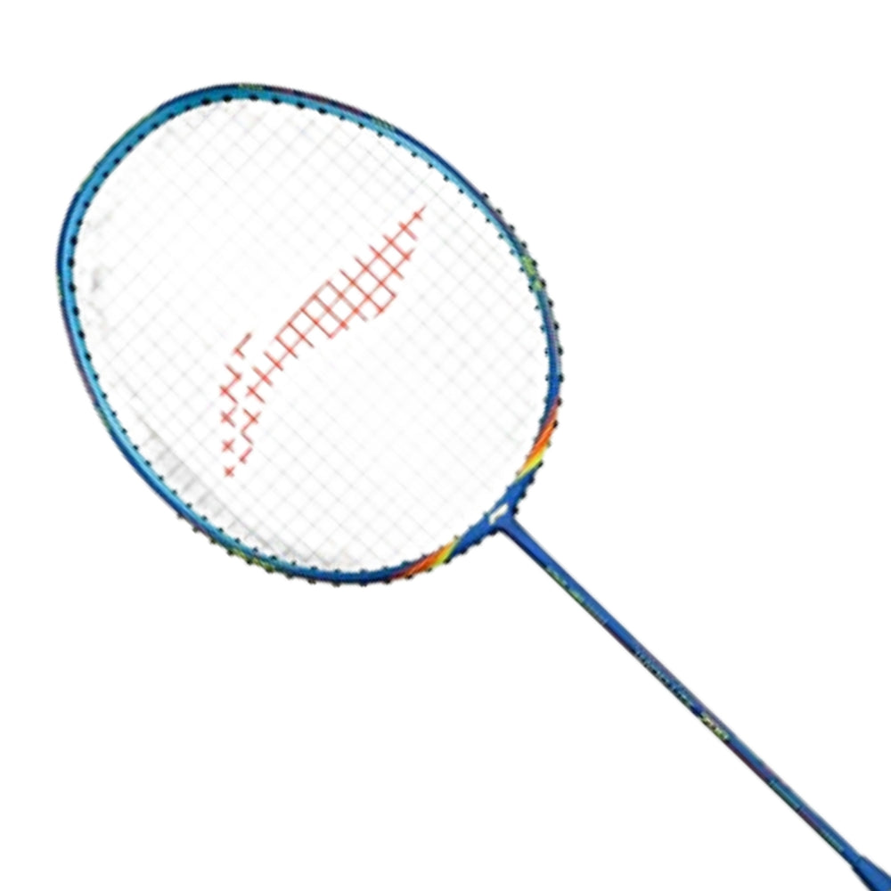 Li-Ning Wind Lite 700 Carbon Fibre Strung Badminton Racket with Free Full Cover – Navy/Red | Ultra-Lightweight 78g, High-Tension Frame, Aerodynamic Design - Best Price online Prokicksports.com