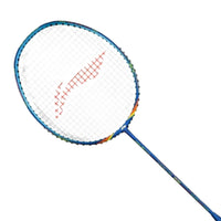 Li-Ning Wind Lite 700 Carbon Fibre Strung Badminton Racket with Free Full Cover – Navy/Red | Ultra-Lightweight 78g, High-Tension Frame, Aerodynamic Design - Best Price online Prokicksports.com