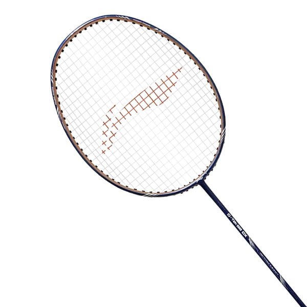 Li-Ning G-TEK 98 GX Strung Graphite Badminton Racquet with Cover – Black | Lightweight Graphite Frame, High-Tension Design, All-Round Performance Racquet
