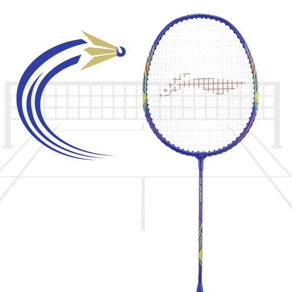 Li-Ning XP 2020 Special Edition Badminton Racquet – Blue | Durable Aluminum Frame, Pre-Strung Racquet for Beginners & Recreational Players