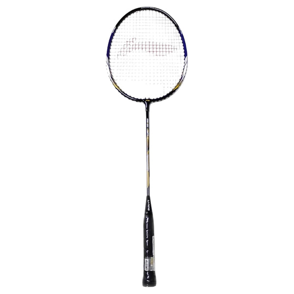 Li-Ning XP 70 IV Strung Badminton Racquet – Black/Gold | Durable Aluminum Frame, Pre-Strung Racquet for Beginners & Recreational Players