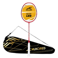 Hundred Rock 78 Unstrung Badminton Racket – Dark Red | Ultra-Light 78g Graphite Frame, 36 LBS Tension Capacity, for Intermediate & Advanced Players - Best Price online Prokicksports.com
