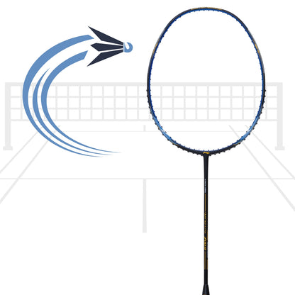 Li-Ning Wind Lite 700 II Unstrung Badminton Racket – G6 | Ultra-Light 77g Graphite Frame, 30 LBS Tension Capacity - Best Price online Prokicksports.com