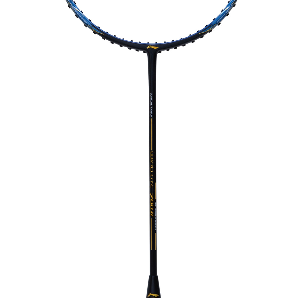 Li-Ning Wind Lite 700 II Unstrung Badminton Racket – G6 | Ultra-Light 77g Graphite Frame, 30 LBS Tension Capacity - Best Price online Prokicksports.com
