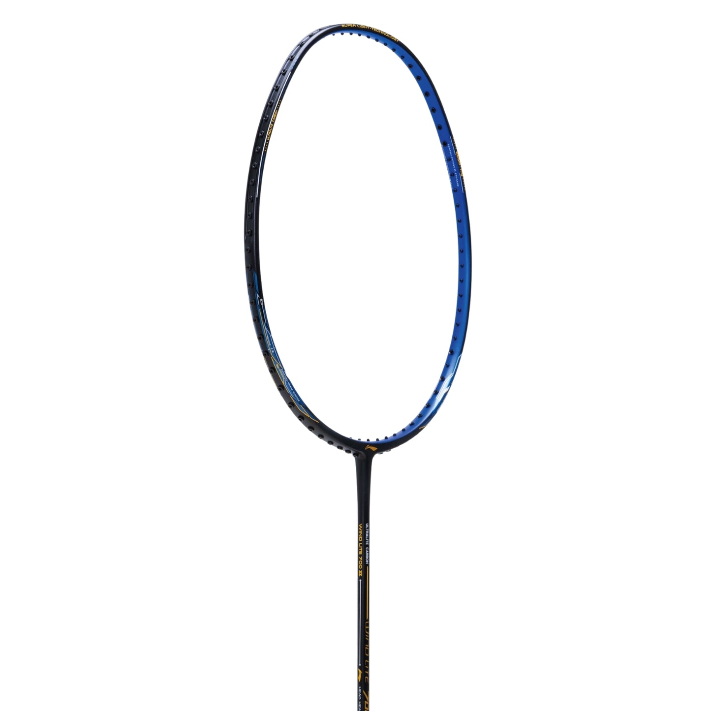 Li-Ning Wind Lite 700 II Unstrung Badminton Racket – G6 | Ultra-Light 77g Graphite Frame, 30 LBS Tension Capacity - Best Price online Prokicksports.com