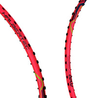 Li-Ning Halbertec Motor Unstrung Badminton Racquet – G6 Neon Pink/Black/White | Lightweight Control Racquet for Fast & Balanced Play - Best Price online Prokicksports.com