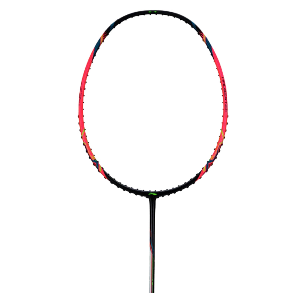 Li-Ning Halbertec Motor Unstrung Badminton Racquet – G6 Neon Pink/Black/White | Lightweight Control Racquet for Fast & Balanced Play - Best Price online Prokicksports.com