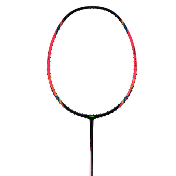 Li-Ning Halbertec Motor Unstrung Badminton Racquet – G6 Neon Pink/Black/White | Lightweight Control Racquet for Fast & Balanced Play