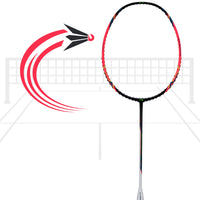 Li-Ning Halbertec Motor Unstrung Badminton Racquet – G6 Neon Pink/Black/White | Lightweight Control Racquet for Fast & Balanced Play - Best Price online Prokicksports.com