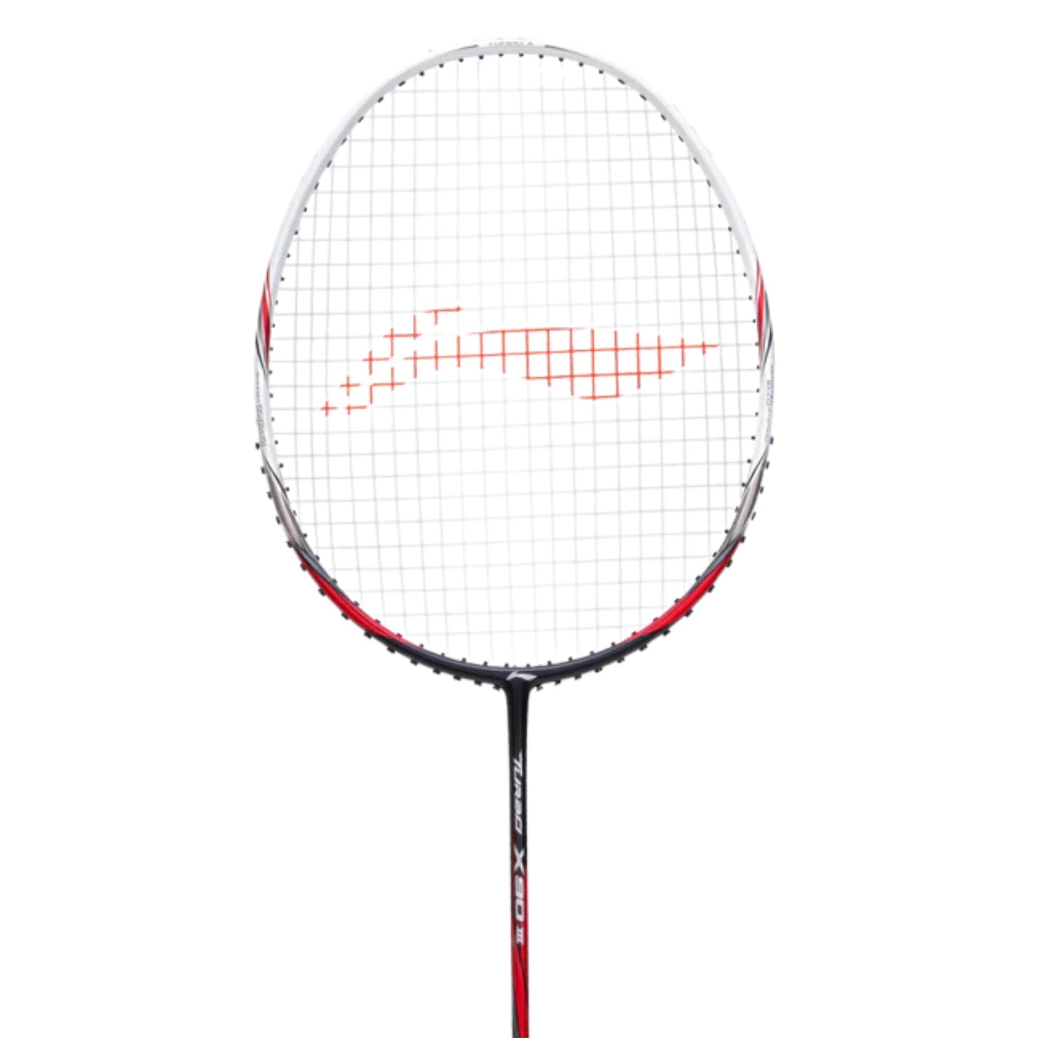 Li-Ning Turbo X 90 III Unstrung Badminton Racket – Black/White/Maroon (G6) | Lightweight All-Round Power Racket - Best Price online Prokicksports.com