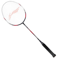 Li-Ning Turbo X 90 III Unstrung Badminton Racket – Black/White/Maroon (G6) | Lightweight All-Round Power Racket - Best Price online Prokicksports.com