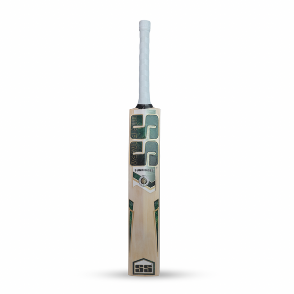 SS Tim David Kashmir Willow Cricket Bat - SH | Grade 4 Air-Dried Willow, Concave Edges & Superior Grip