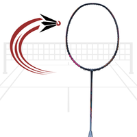Li-Ning Axforce 80 Unstrung Badminton Racquet – 4U6 Black/Gold | Dynamic Carbon Frame for Power & Speed - Best Price online Prokicksports.com