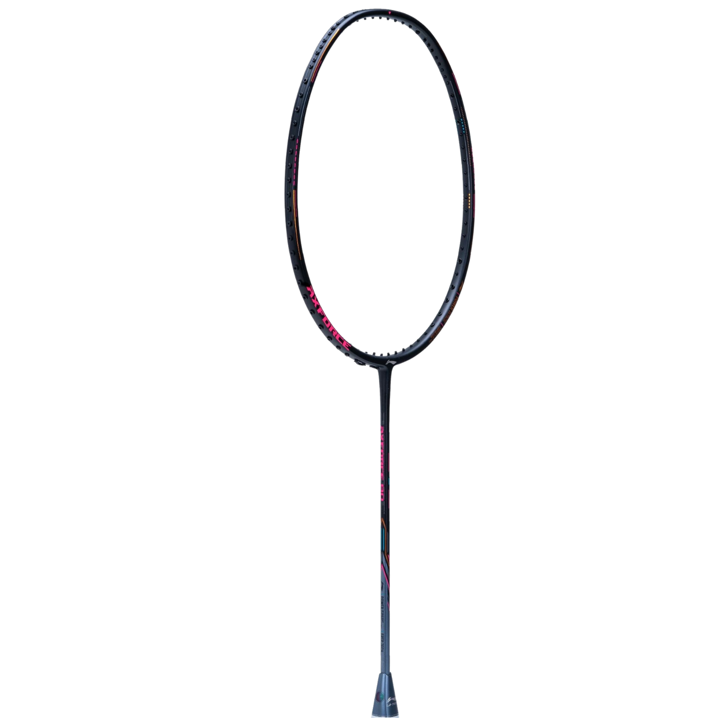 Li-Ning Axforce 80 Unstrung Badminton Racquet – 4U6 Black/Gold | Dynamic Carbon Frame for Power & Speed