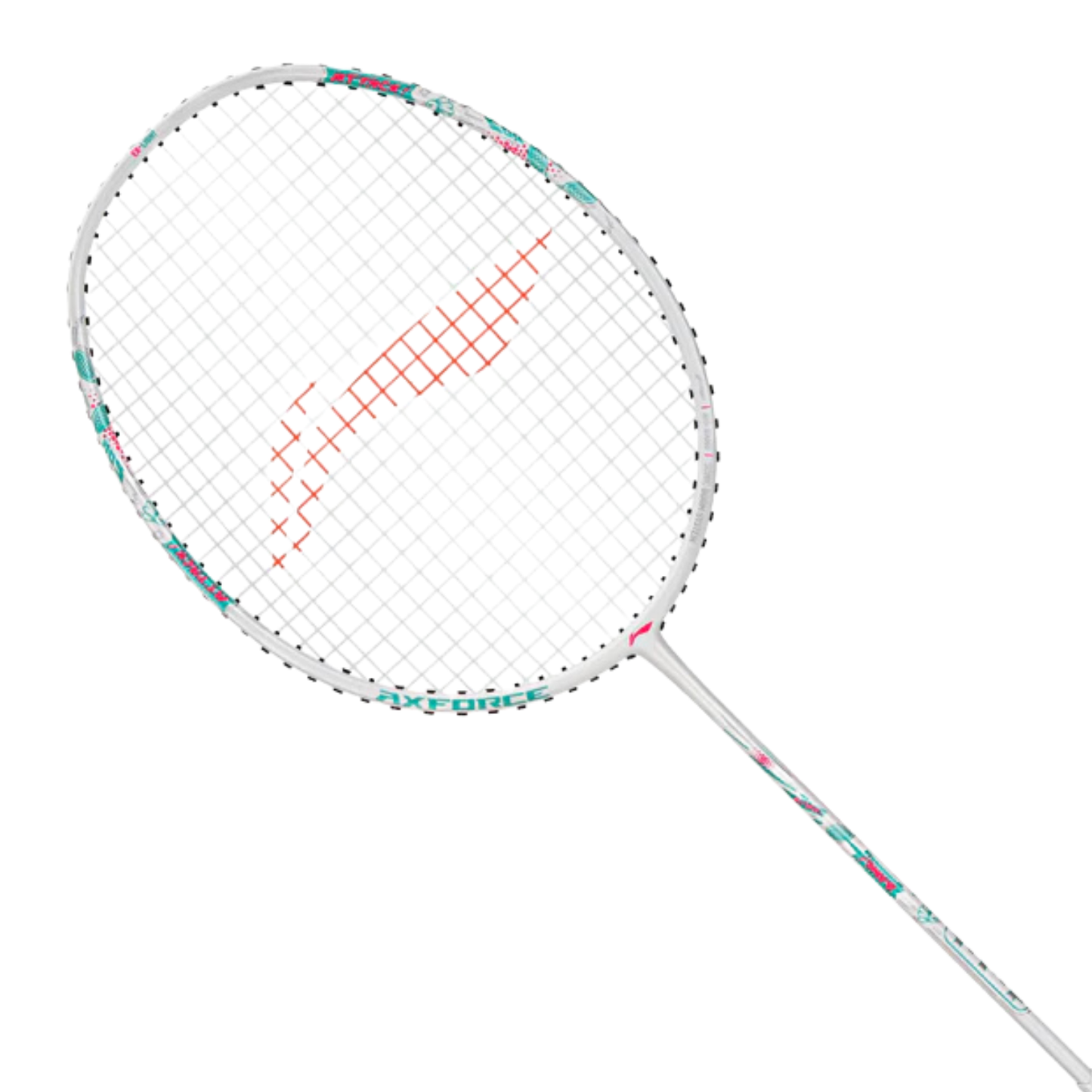 Li-Ning AXForce Big Bang Unstrung Badminton Racquet – 5UG6 White | Ultra-Light Speed Racquet for Power & Precision