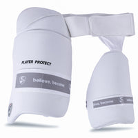 SG Player Protect Right Hand Thigh Pad – Lightweight Cricket Thigh Guard with Enhanced Protection and Comfort for RH Batsmen in Matches and Practice - Best Price online Prokicksports.com