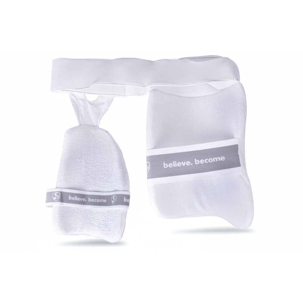 SG Player Protect Right Hand Thigh Pad – Lightweight Cricket Thigh Guard with Enhanced Protection and Comfort for RH Batsmen in Matches and Practice - Best Price online Prokicksports.com
