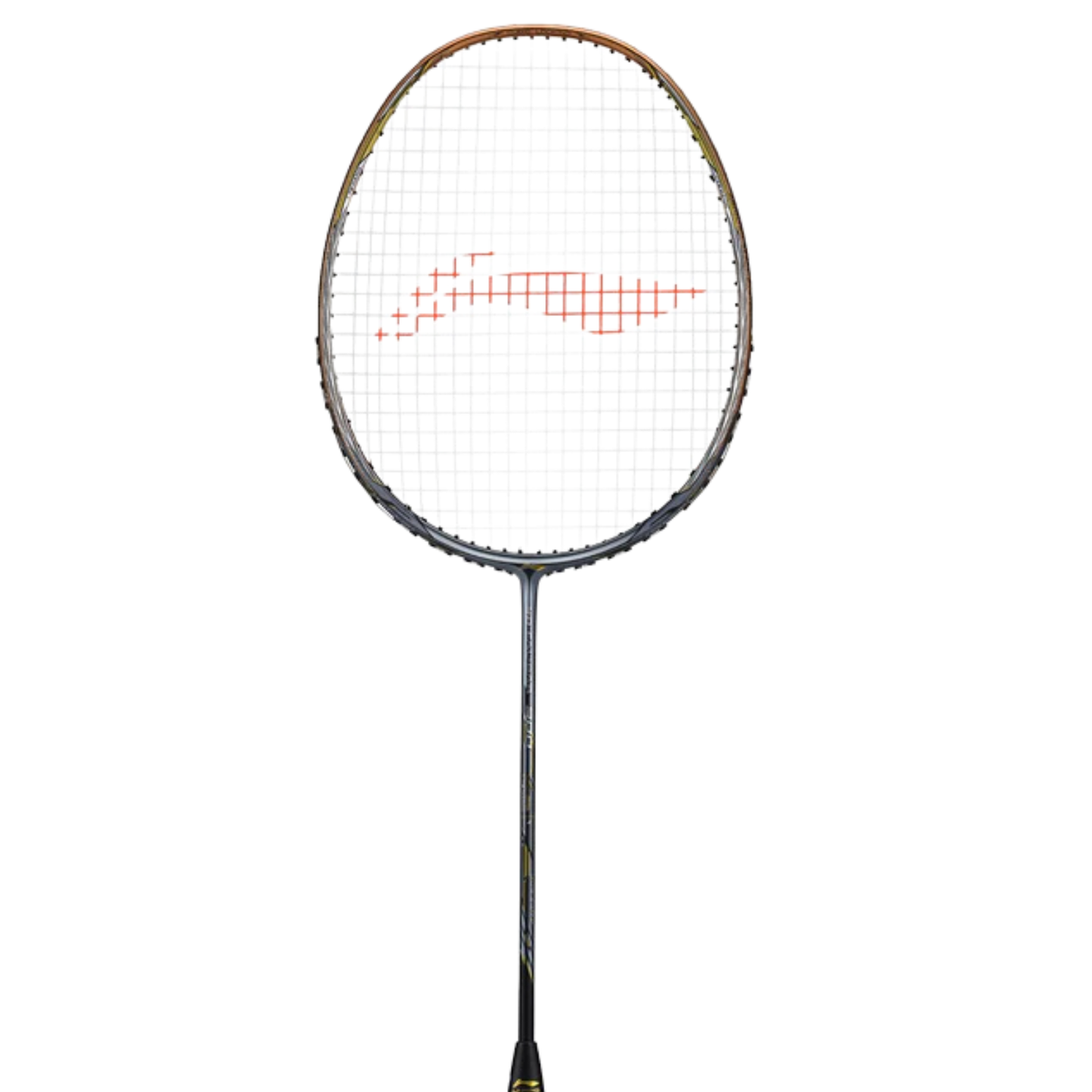 Li-Ning 3D Caliber 900 Unstrung Badminton Racket – Gold/Grey G5 | Powerful Aerodynamic Frame for Speed & Precision - Best Price online Prokicksports.com