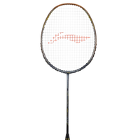 Li-Ning 3D Caliber 900 Unstrung Badminton Racket – Gold/Grey G5 | Powerful Aerodynamic Frame for Speed & Precision - Best Price online Prokicksports.com